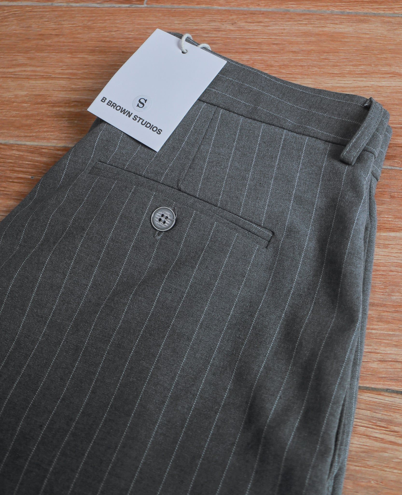  [PASS ĐỒ] - WIDE FIT DRESS PANTS - B BROWN STUDIOS 