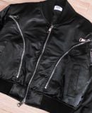  [PASS ĐỒ] - SATIN BOMBER JACKET - BEVIS 