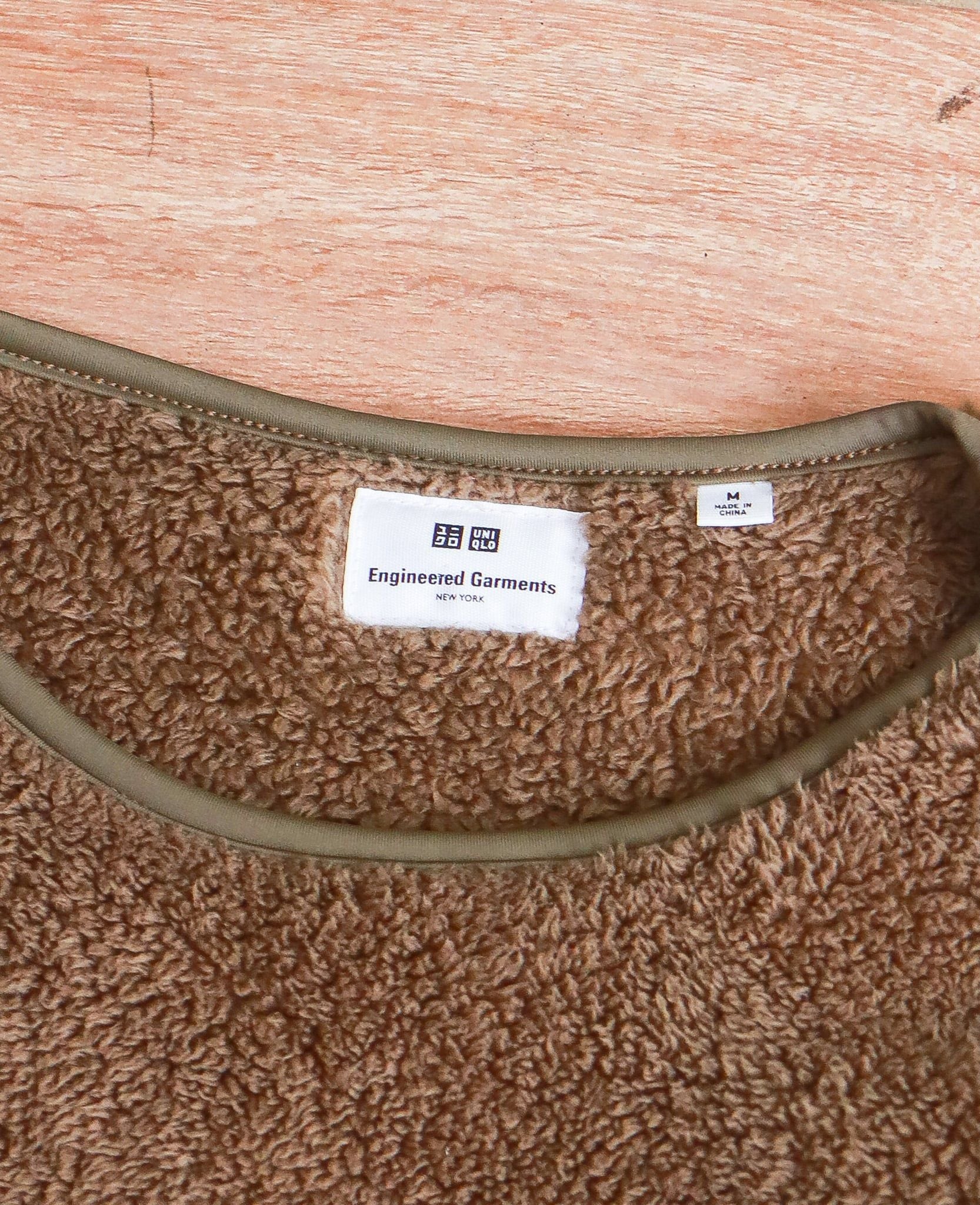  [PASS ĐỒ] - FLEECE SWEATSHIRT - UNIQLO X ENGINEERED GARMENTS NEW YORK 