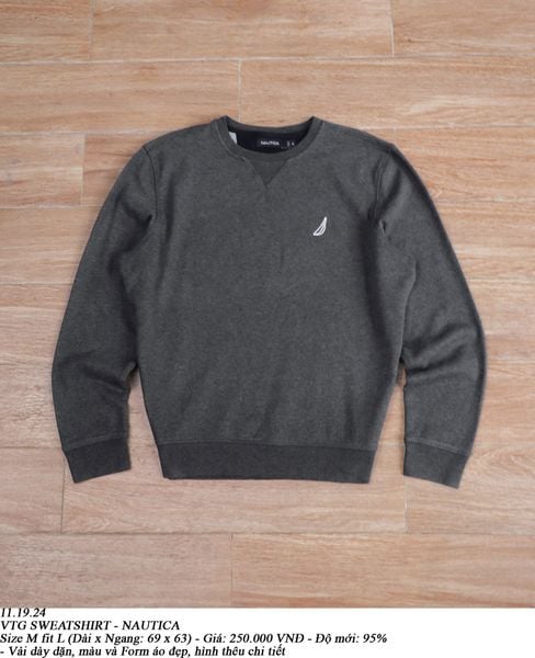  11.19.24 - VTG SWEATSHIRT - NAUTICA 