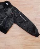  [PASS ĐỒ] - SATIN BOMBER JACKET - BEVIS 