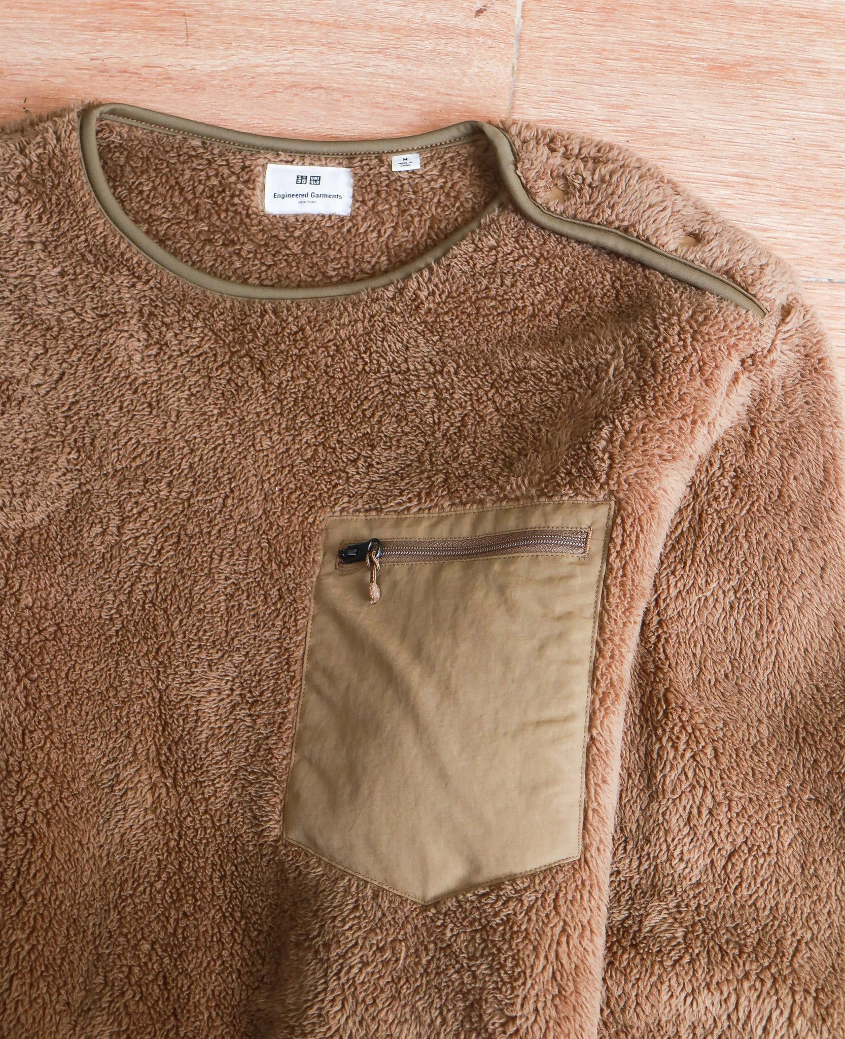  [PASS ĐỒ] - FLEECE SWEATSHIRT - UNIQLO X ENGINEERED GARMENTS NEW YORK 