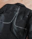  [PASS ĐỒ] - SATIN BLAZER JACKET - UNIQ 