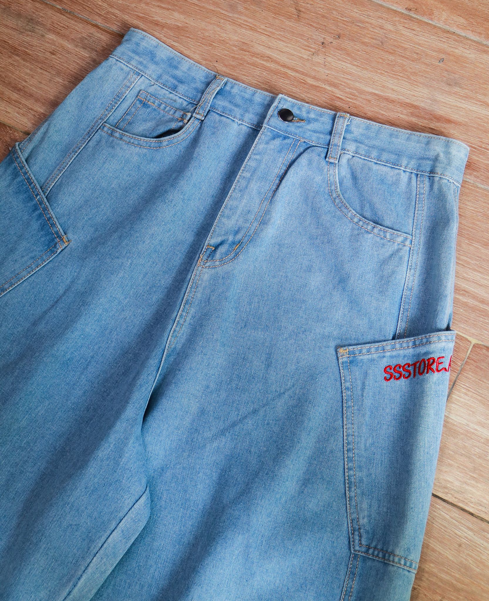 [PASS ĐỒ] - BAGGY DENIM PANTS - SSSTORE AESTHETIC 