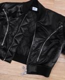  [PASS ĐỒ] - SATIN BOMBER JACKET - BEVIS 