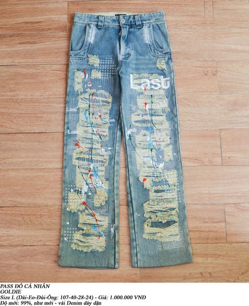  [PASS ĐỒ] - DENIM PANTS - GOLDIE 