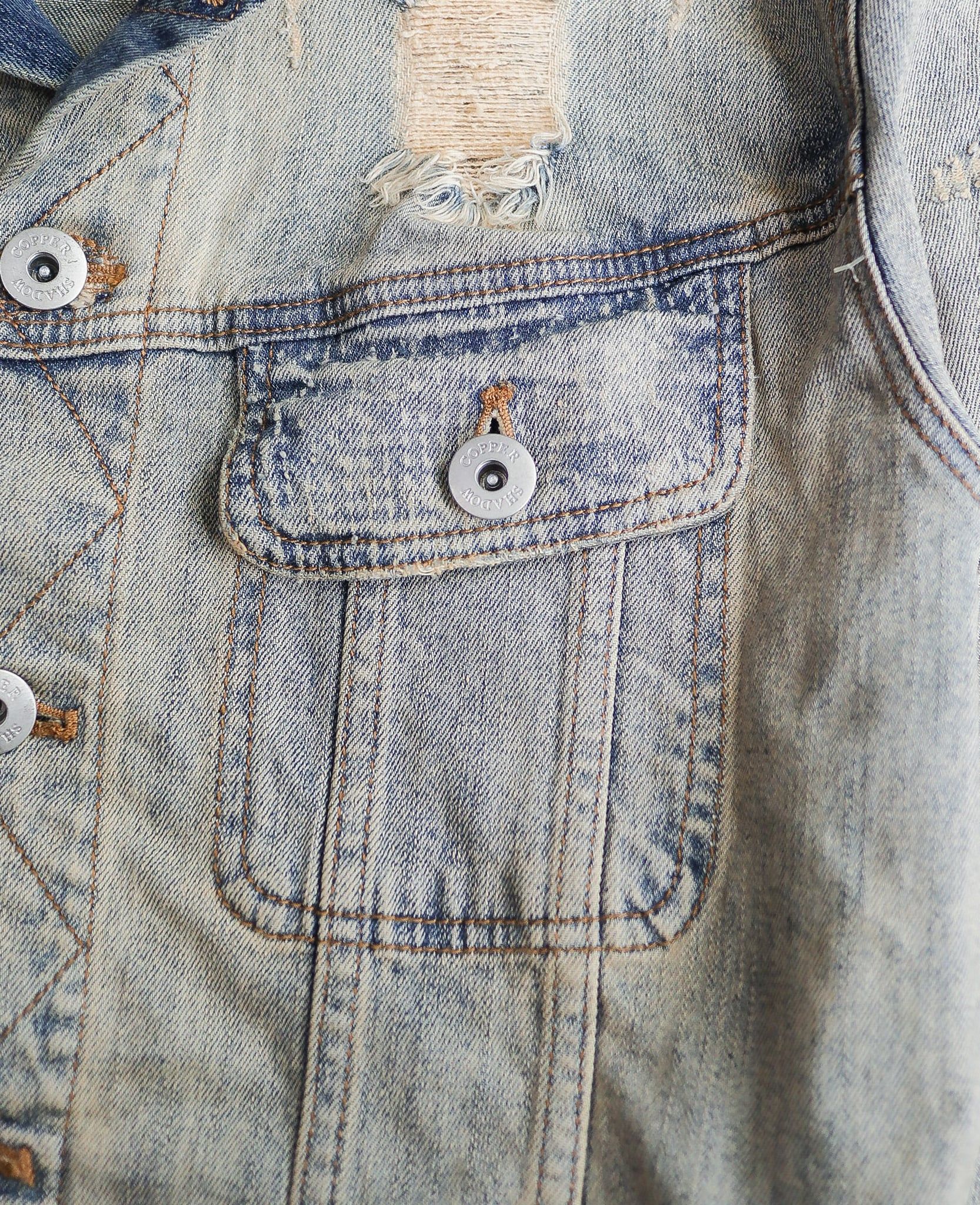  [PASS ĐỒ] - DENIM JACKET - SHADOW X COPPER 