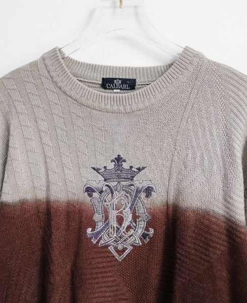  12.03.24 - VTG KNIT SWEATSHIRT - CALBARI 
