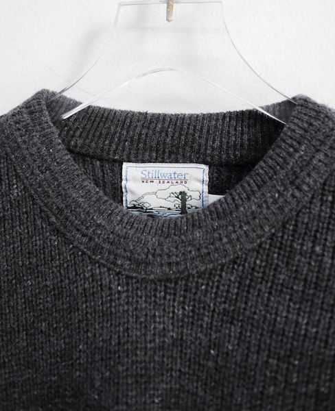  12.10.24 - VTG OVERSIZED KNIT SWEATSHIRT - STILLWATER 