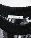  12.17.24 - VTG OVERSIZED KNIT SWEATSHIRT - KHALITA 