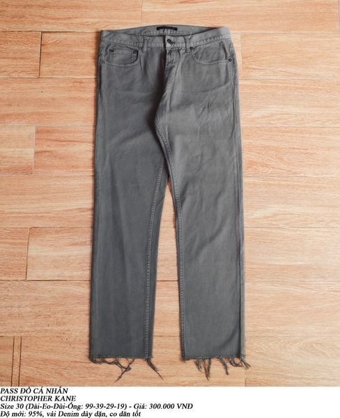  [PASS ĐỒ] - DENIM PANTS - CHRISTOPHER KANE 