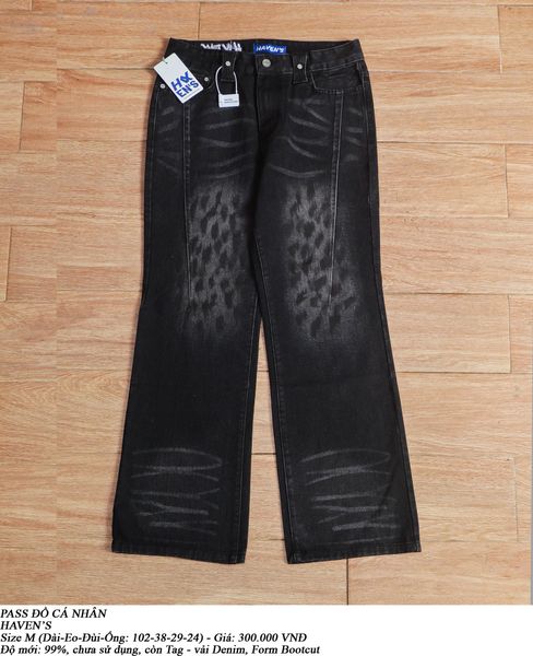  [PASS ĐỒ] - BOOTCUT DENIM PANTS - HAVEN'S 
