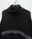  12.26.24 - VTG OVERSIZED TURTLENECK KNIT SWEATSHIRT - MARITHE+ FRANCOIS GIRBAUD 
