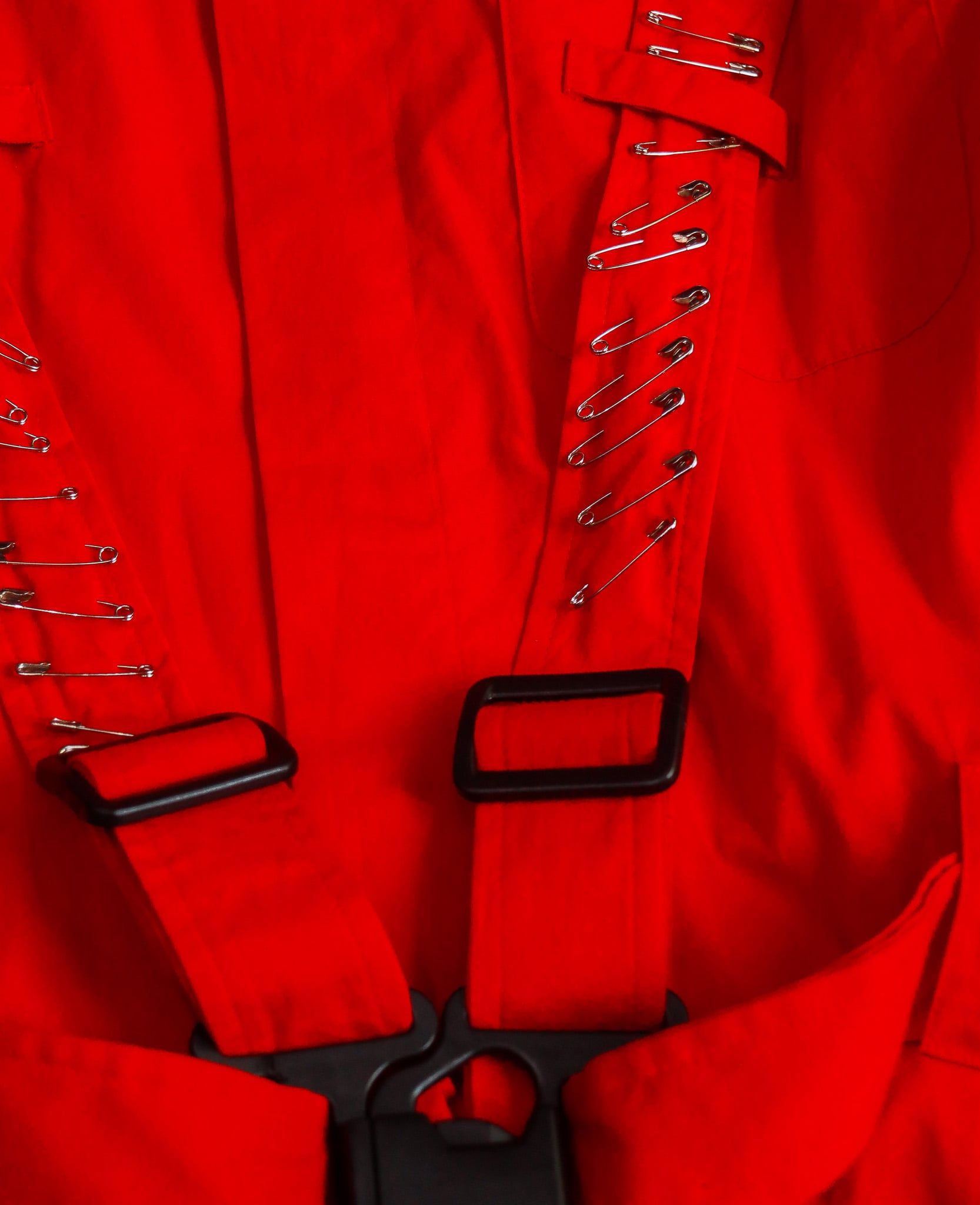  [PASS ĐỒ] - BONDAGE PUNK BUTTON UP SHIRT - BERNING SHO 