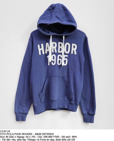  12.05.24 - VTG PULLOVER HOODIE - H&M DIVIDED 