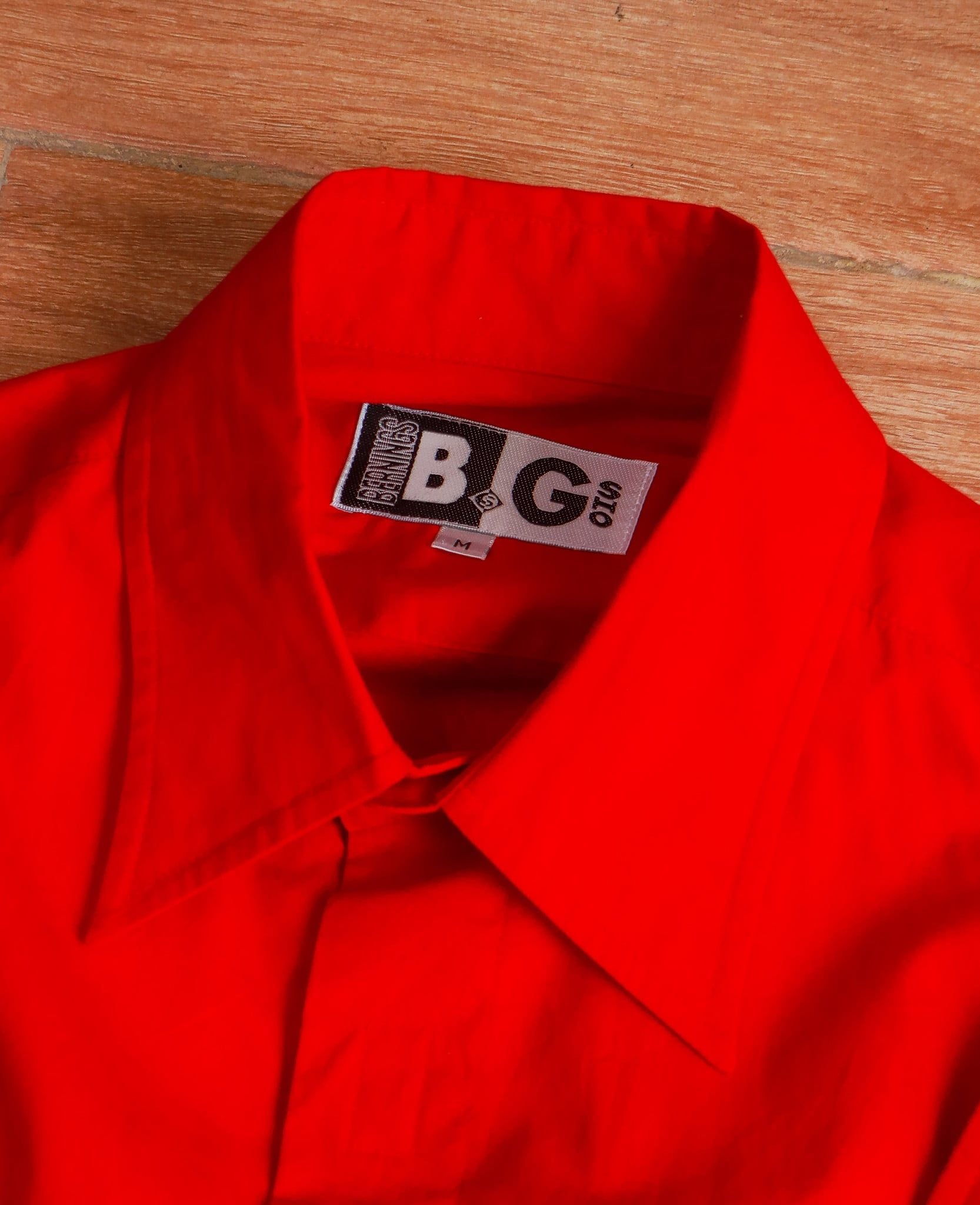  [PASS ĐỒ] - BONDAGE PUNK BUTTON UP SHIRT - BERNING SHO 