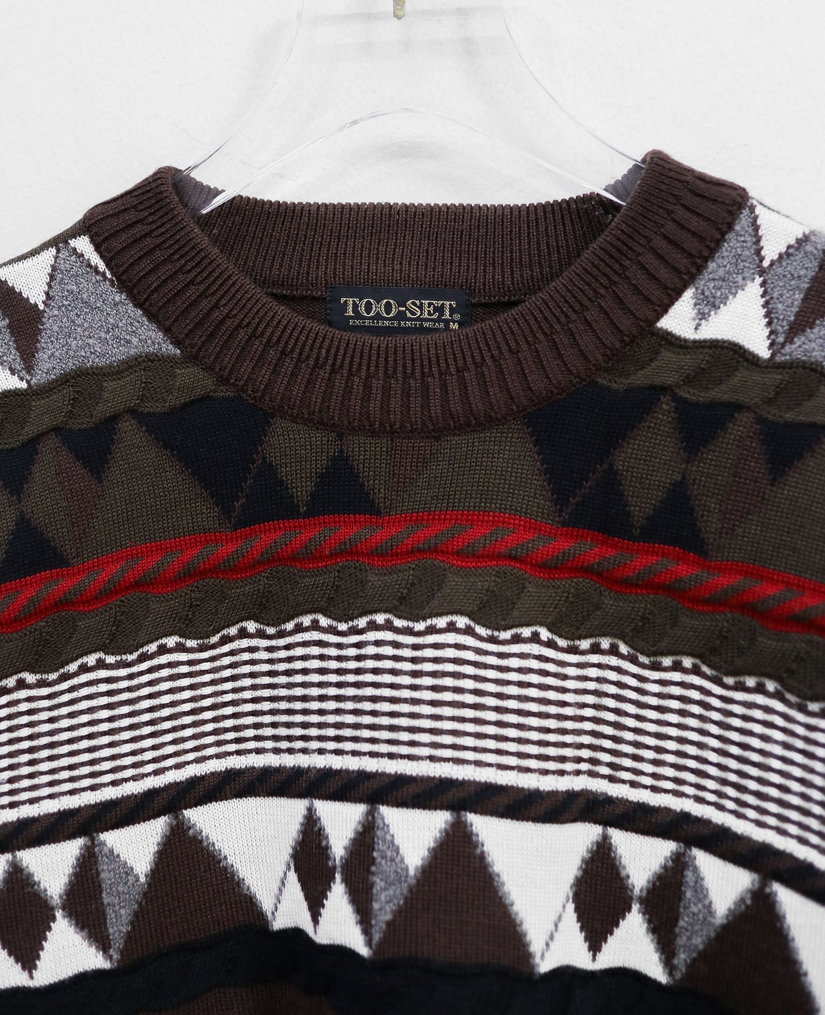  12.17.24 - VTG KNIT SWEATSHIRT - TOO-SET 