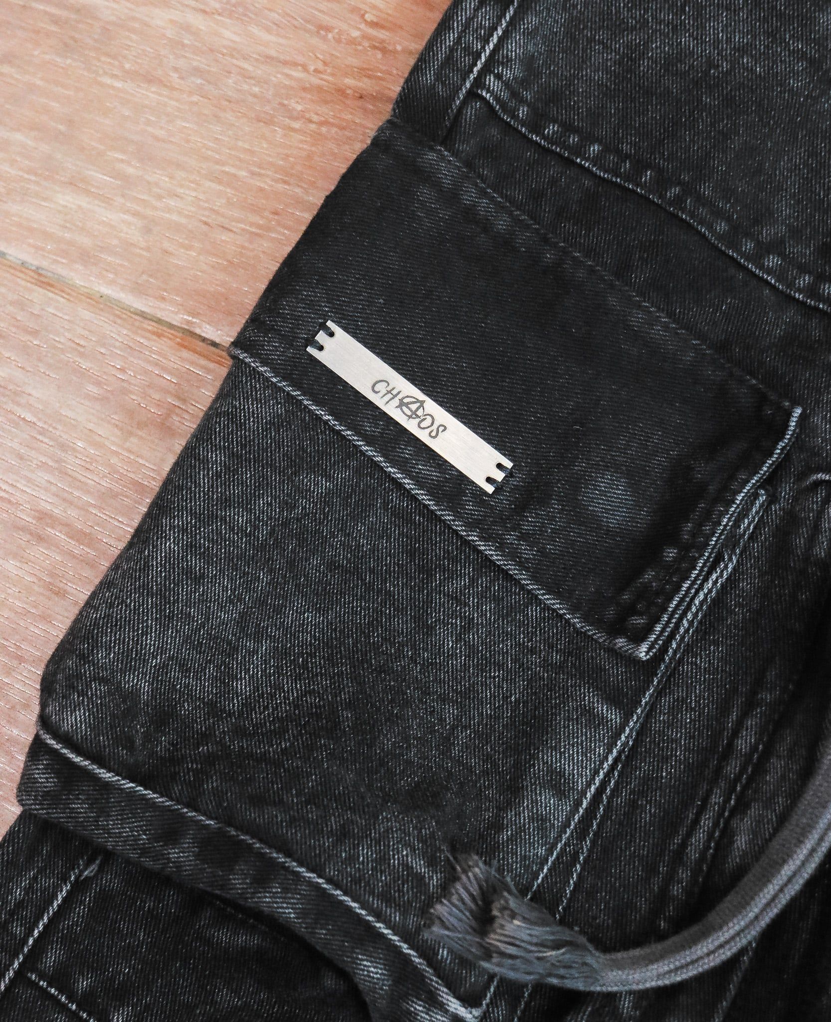  [PASS ĐỒ] - DENIM CARGO PANTS - CHAOSISM 