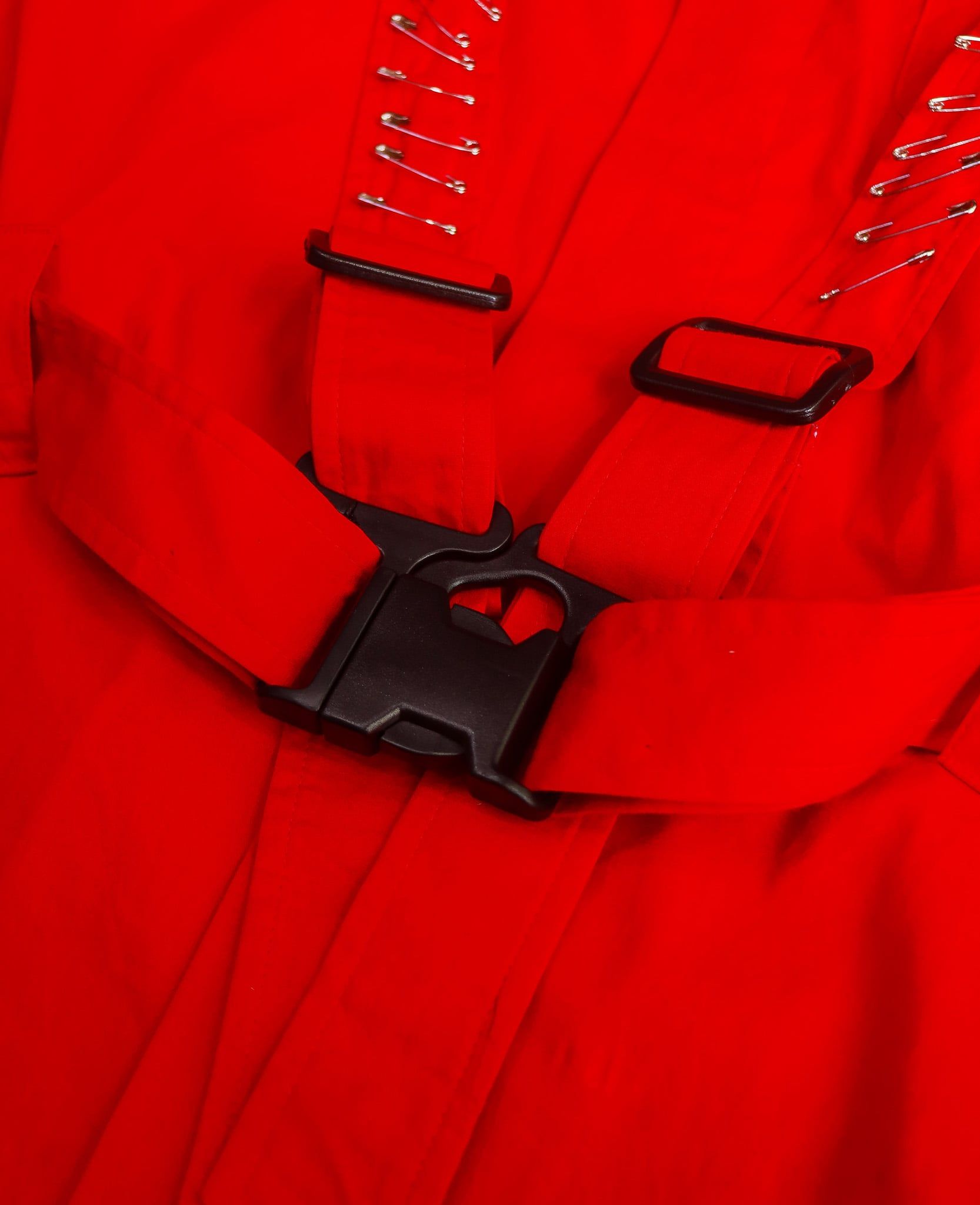  [PASS ĐỒ] - BONDAGE PUNK BUTTON UP SHIRT - BERNING SHO 