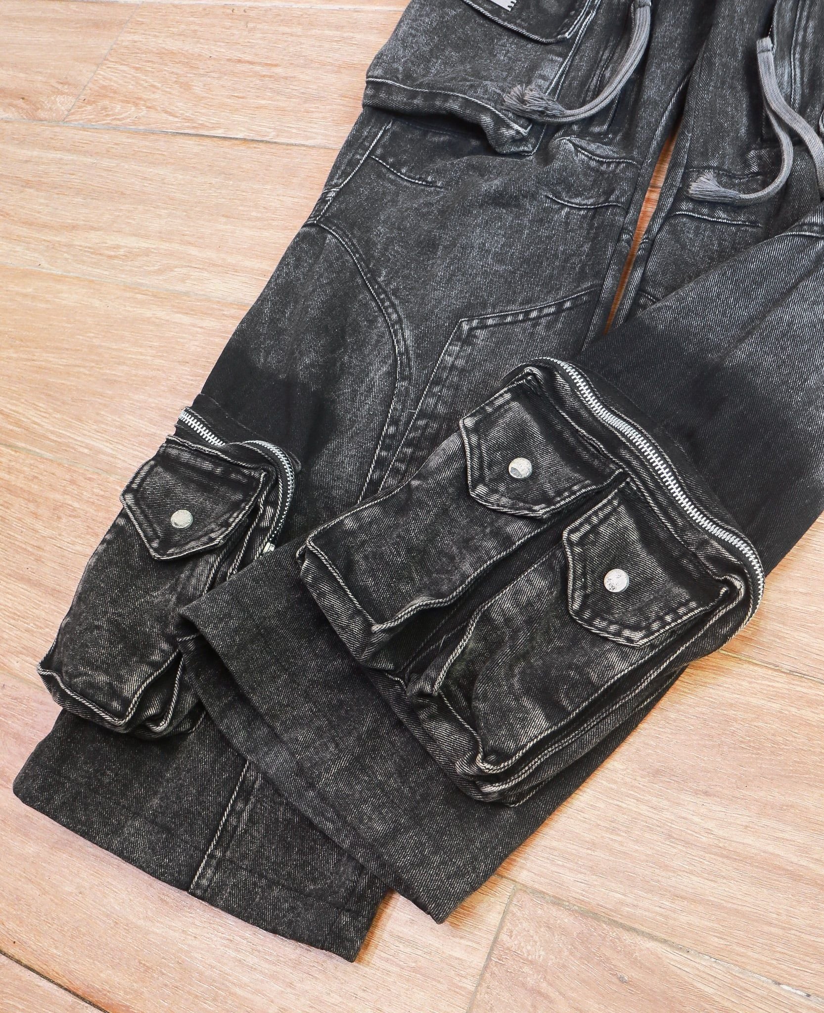  [PASS ĐỒ] - DENIM CARGO PANTS - CHAOSISM 