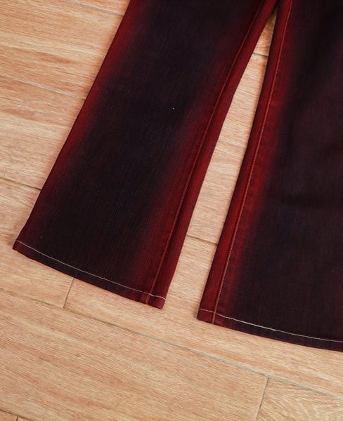  [PASS ĐỒ] - FLARED DENIM PANTS - LADY WRANGLER WESTERN STYLE 