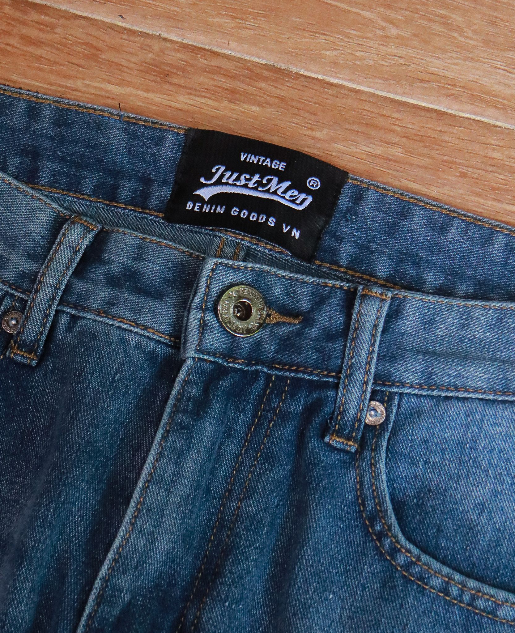  [PASS ĐỒ] - RELAXED FIT DENIM PANTS - JUST MEN 