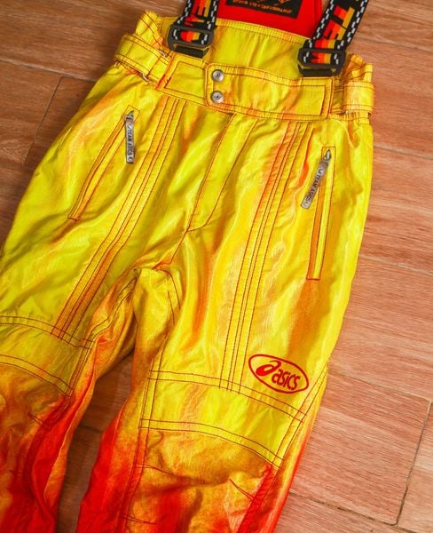  [PASS ĐỒ] - SKI OVERALL PANTS - TEAM ASICS 90s 