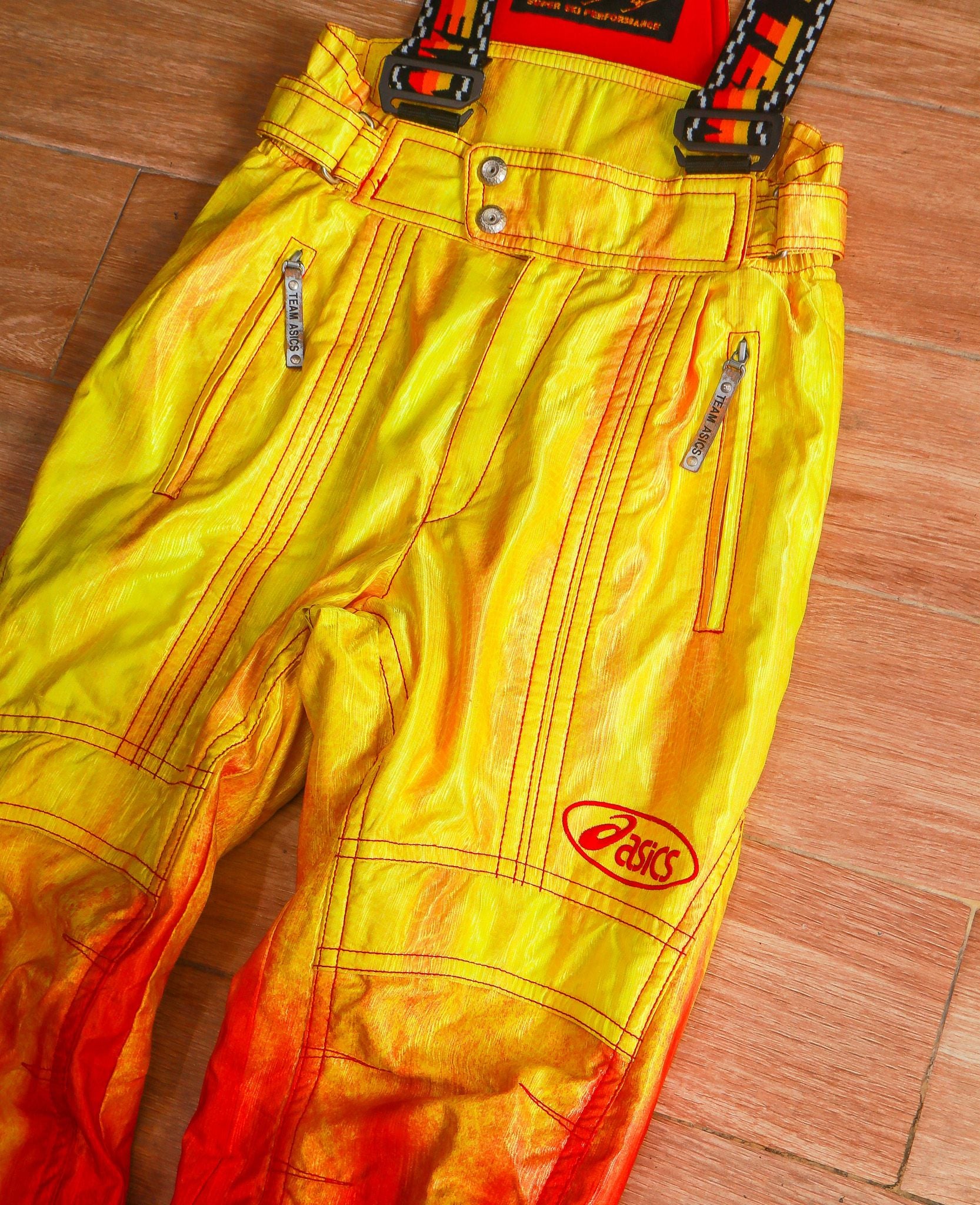  [PASS ĐỒ] - SKI OVERALL PANTS - TEAM ASICS 90s 