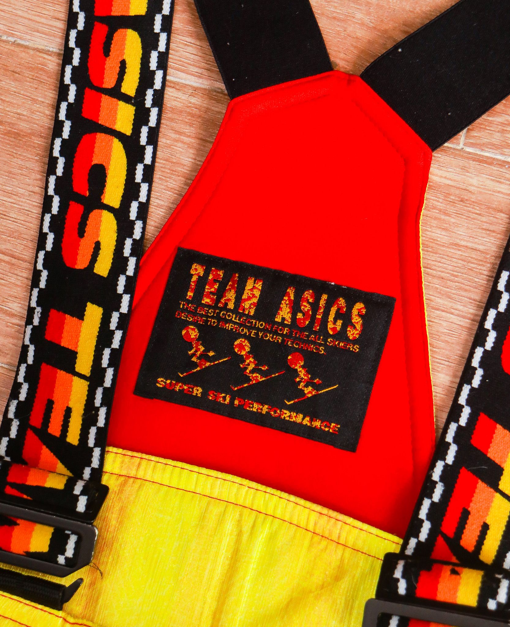  [PASS ĐỒ] - SKI OVERALL PANTS - TEAM ASICS 90s 