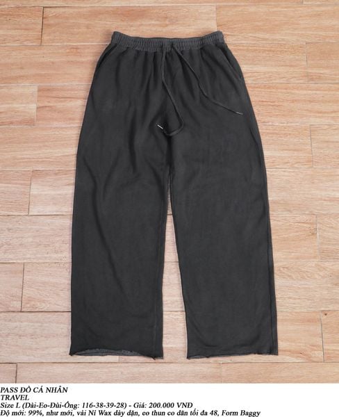  [PASS ĐỒ] - WASHED SWEAT PANTS - TRAVEL 