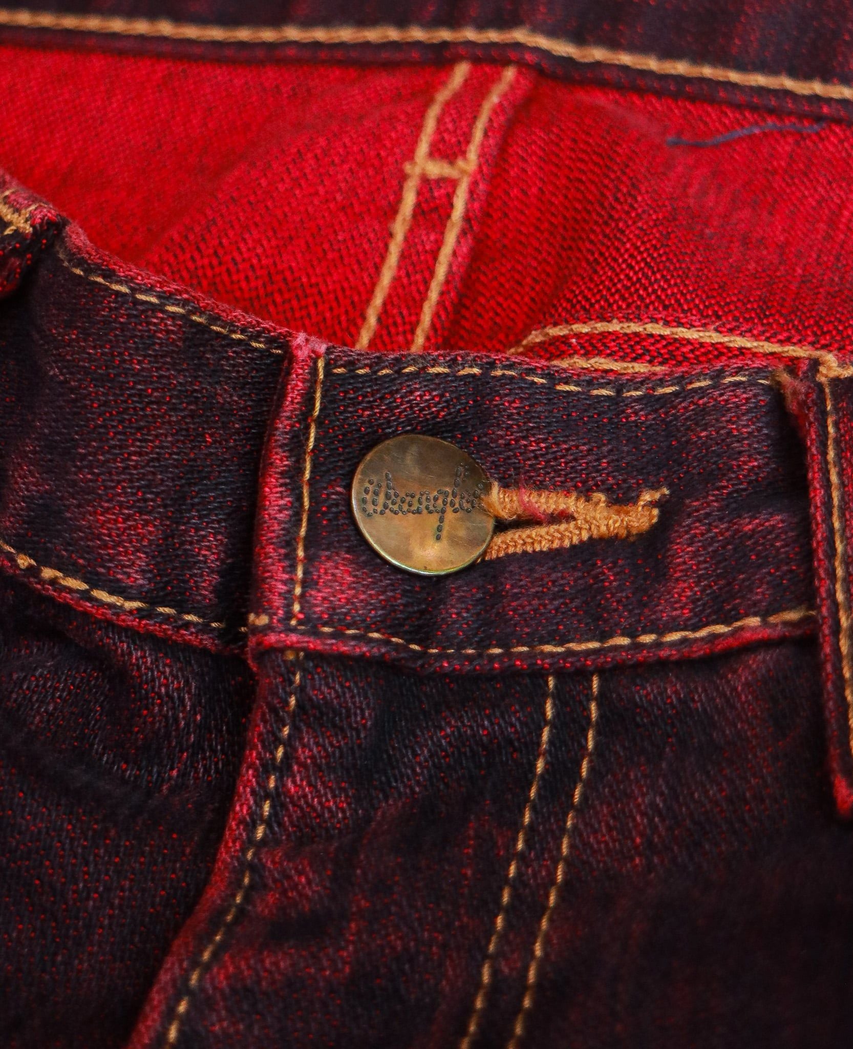  [PASS ĐỒ] - FLARED DENIM PANTS - LADY WRANGLER WESTERN STYLE 