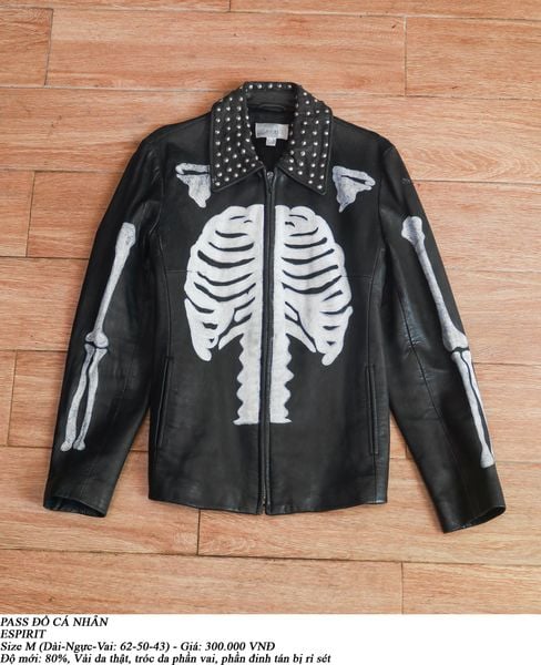 [PASS ĐỒ] - REAL LEATHER JACKET - ESPIRIT 