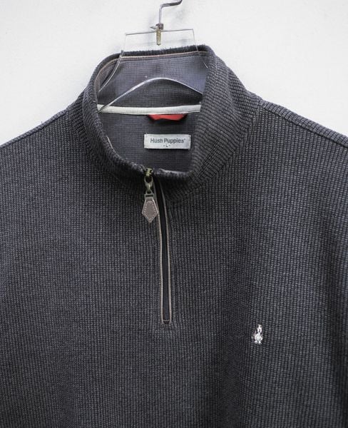  12.10.24 - VTG KNIT SWEATSHIRT - HUSH PUPPIES 