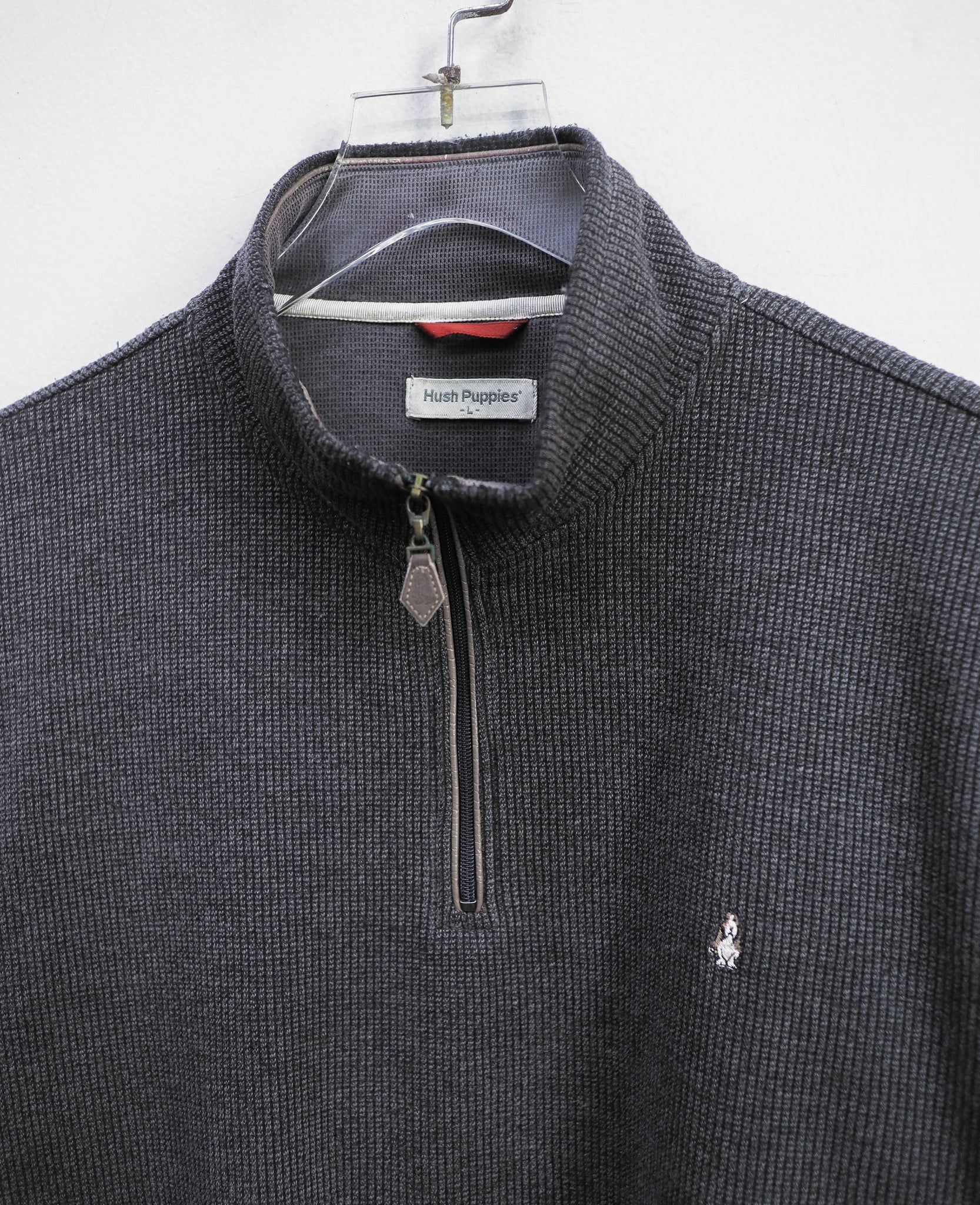  12.10.24 - VTG KNIT SWEATSHIRT - HUSH PUPPIES 