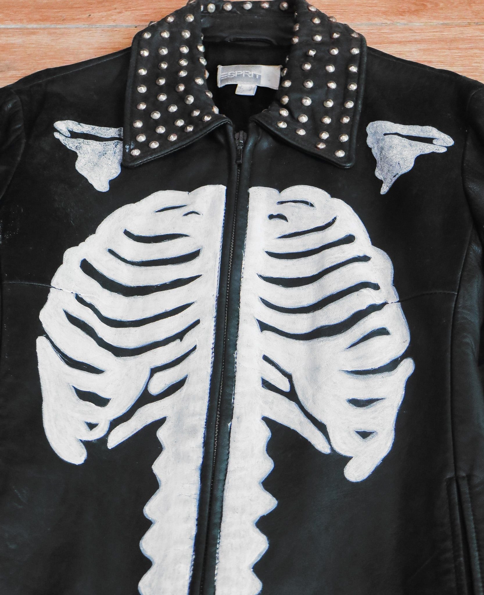  [PASS ĐỒ] - REAL LEATHER JACKET - ESPIRIT 