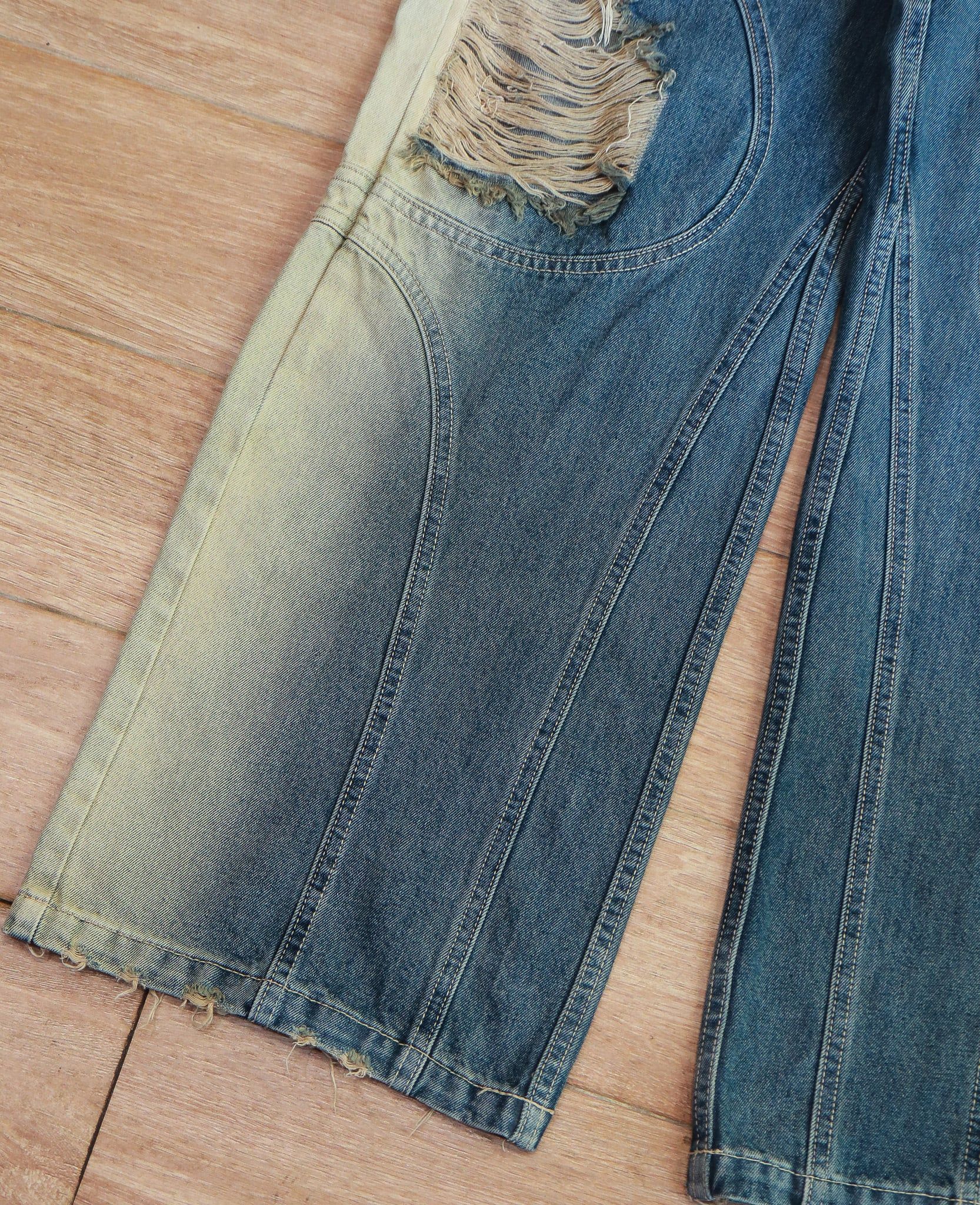  [PASS ĐỒ] - DENIM WIDE FIT PANTS - HADES 