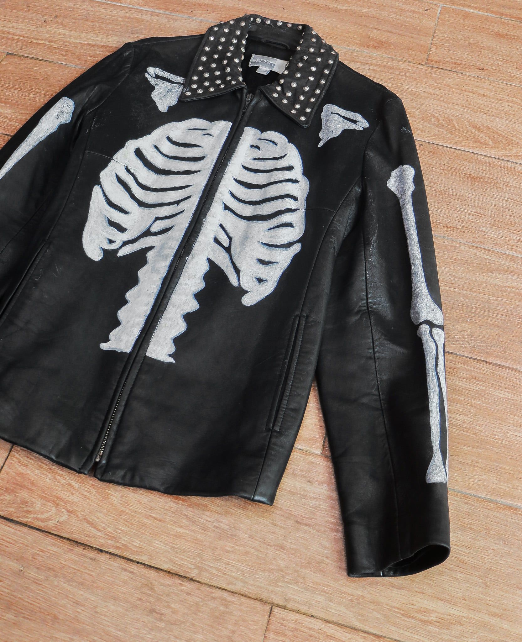 [PASS ĐỒ] - REAL LEATHER JACKET - ESPIRIT 