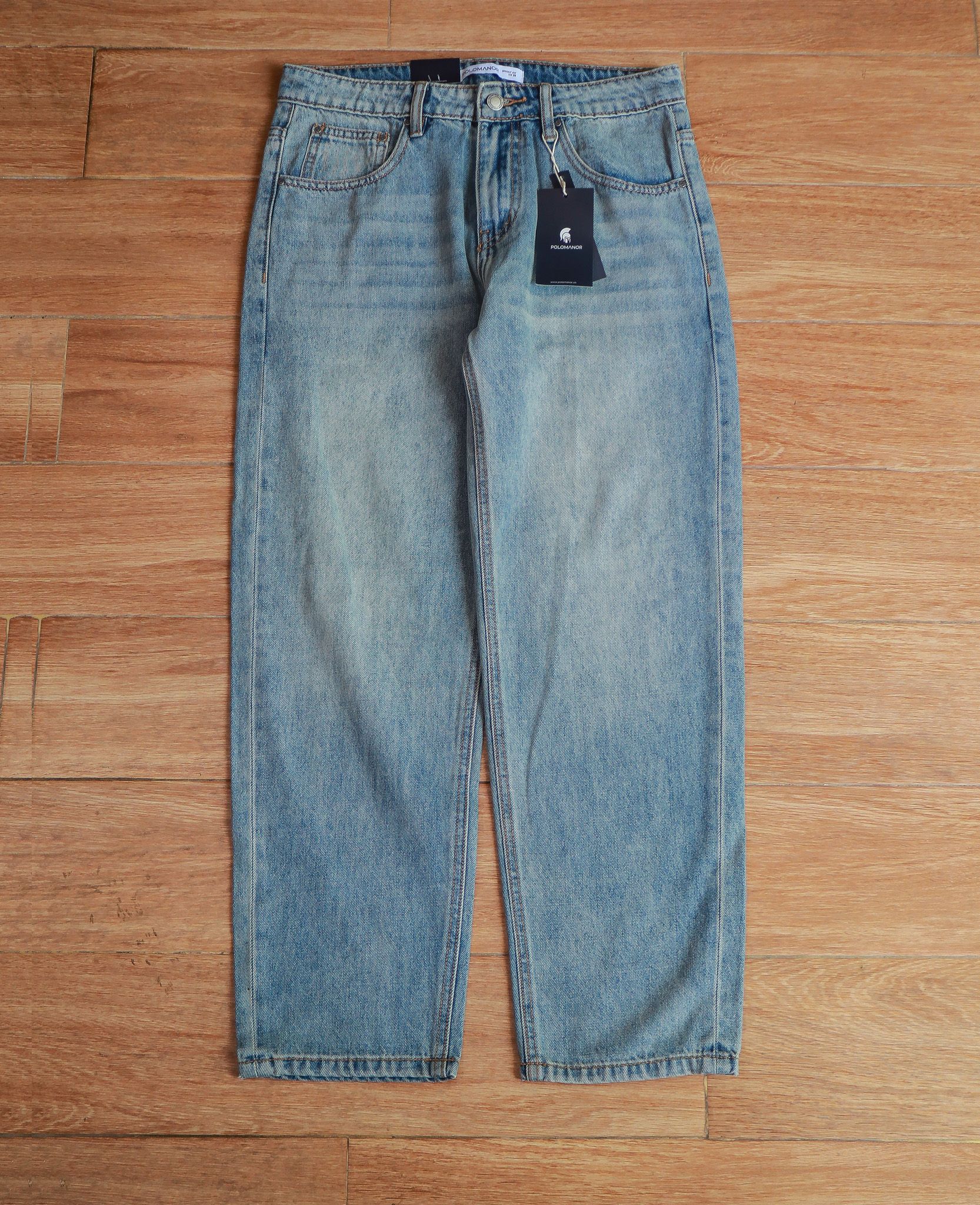  [PASS ĐỒ] - STRAIGHT FIT DENIM PANTS - POLOMANOR 