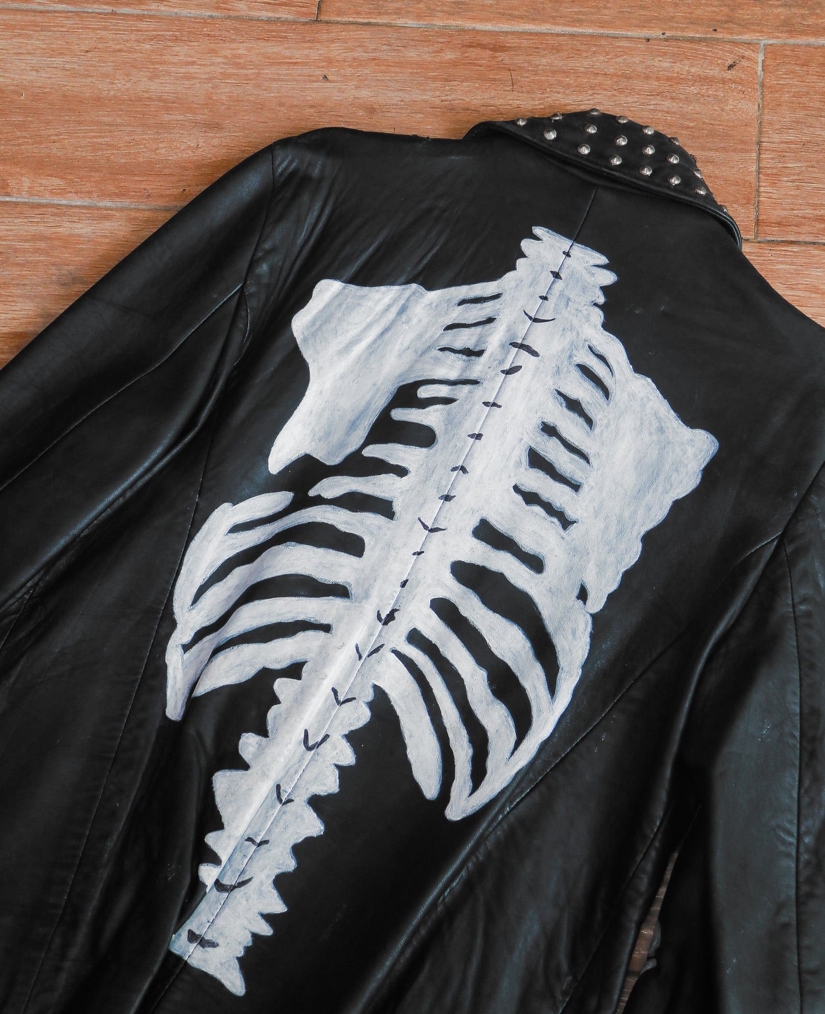 [PASS ĐỒ] - REAL LEATHER JACKET - ESPIRIT 