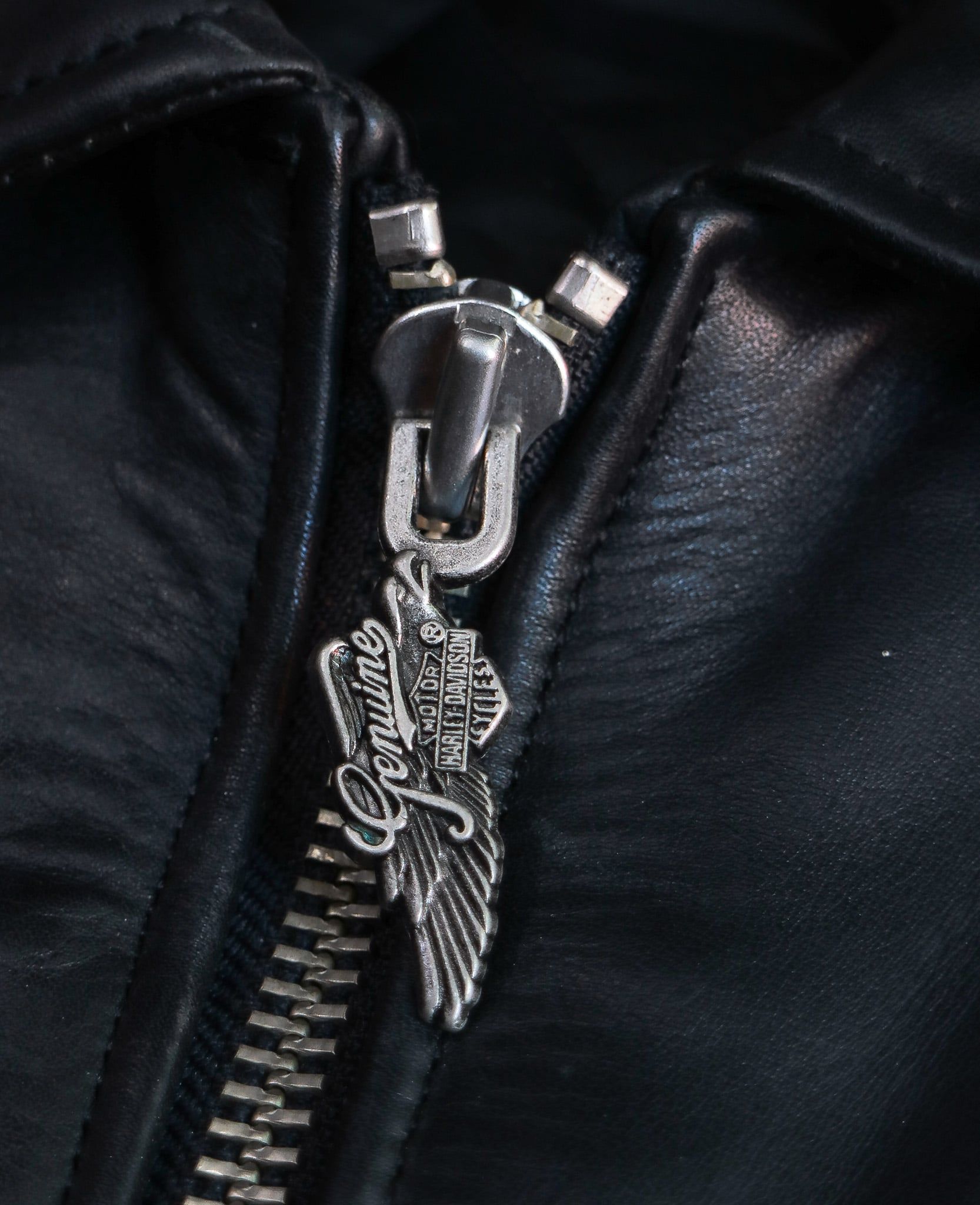  [PASS ĐỒ] - REAL LEATHER CROPPED JACKET - HARLEY-DAVIDSON 