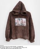  12.25.24 - VTG FAUX FUR PULLOVER HOODIE - LEAHMATIN 