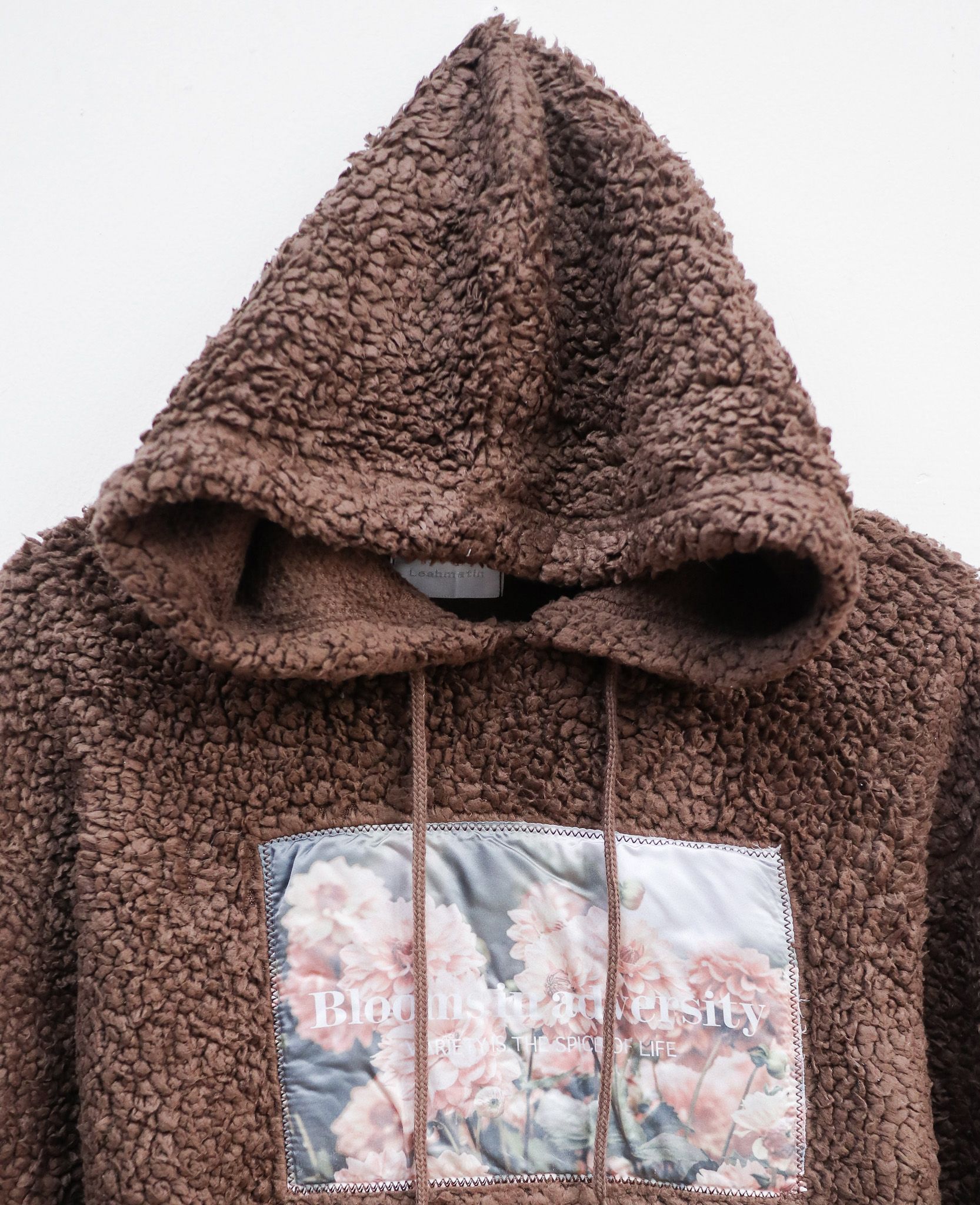  12.25.24 - VTG FAUX FUR PULLOVER HOODIE - LEAHMATIN 