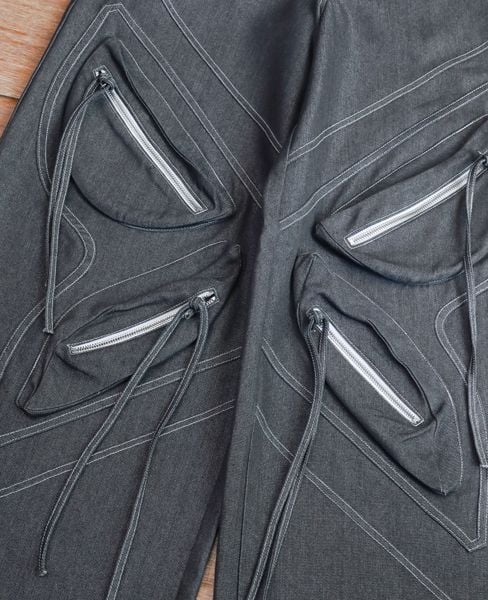  [PASS ĐỒ] - DENIM WIDE FIT PANTS - LA LUNE 