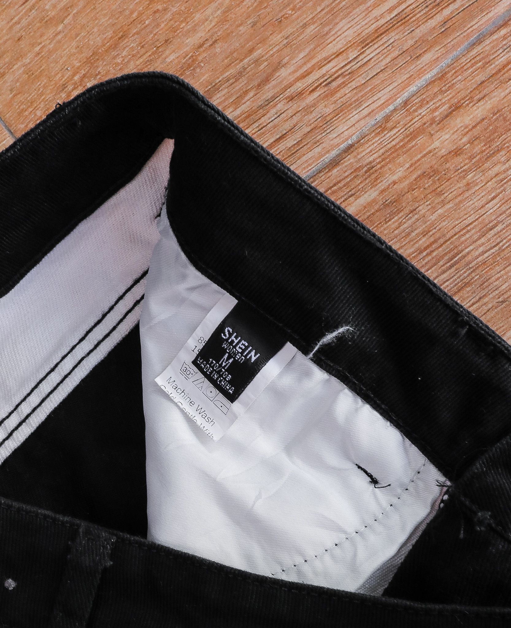  11.11.24 - VTG PATCHWORK DENIM PANTS - SHEIN 