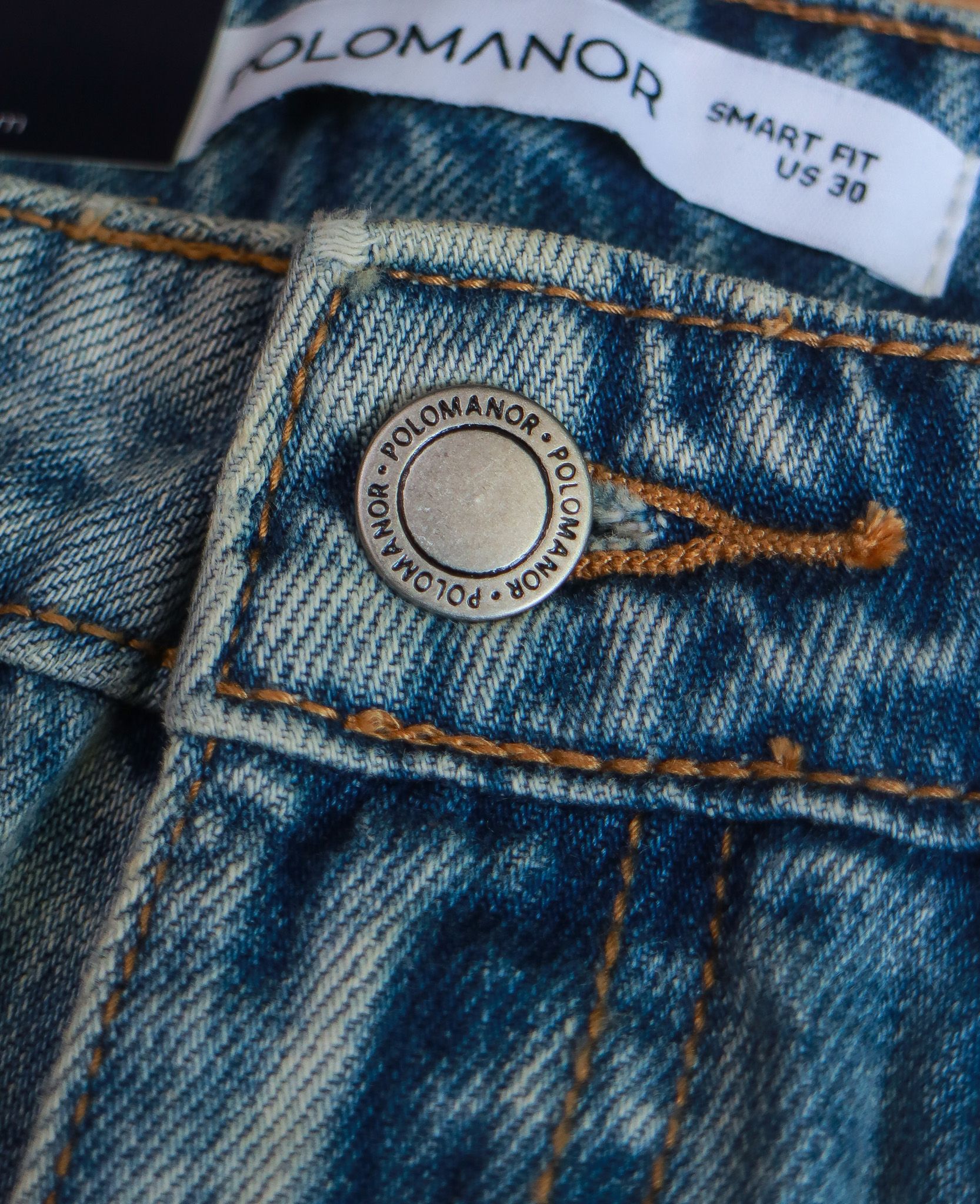  [PASS ĐỒ] - STRAIGHT FIT DENIM PANTS - POLOMANOR 