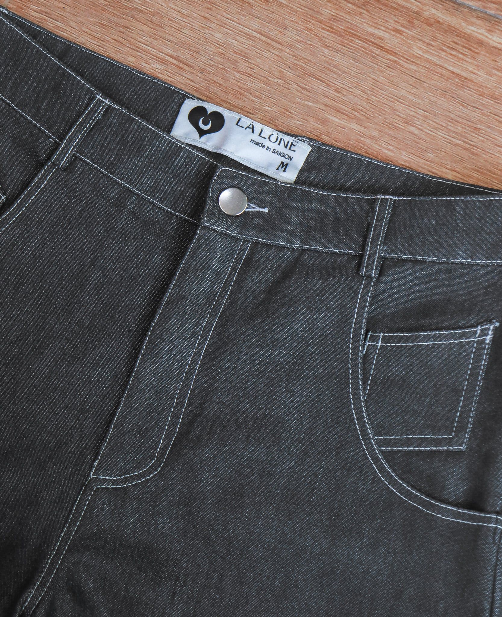  [PASS ĐỒ] - DENIM WIDE FIT PANTS - LA LUNE 