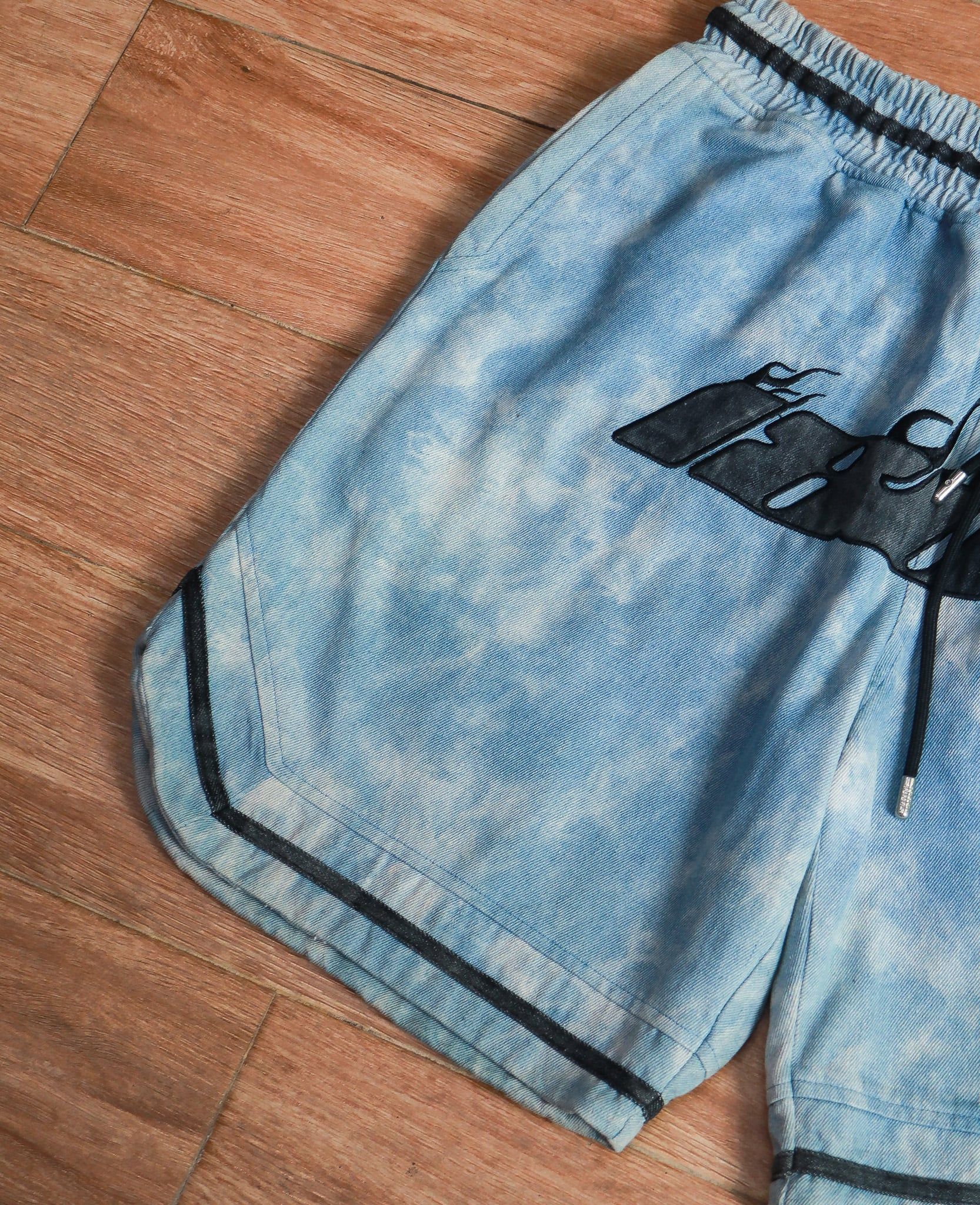  [PASS ĐỒ] - DENIM BASKETBALL SHORT - 1807 