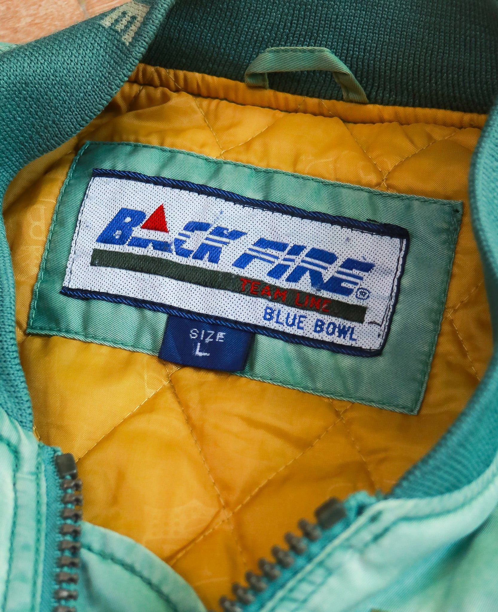  [PASS ĐỒ] - WASHED BOMBER JACKET - BLACK FIRE 90s 