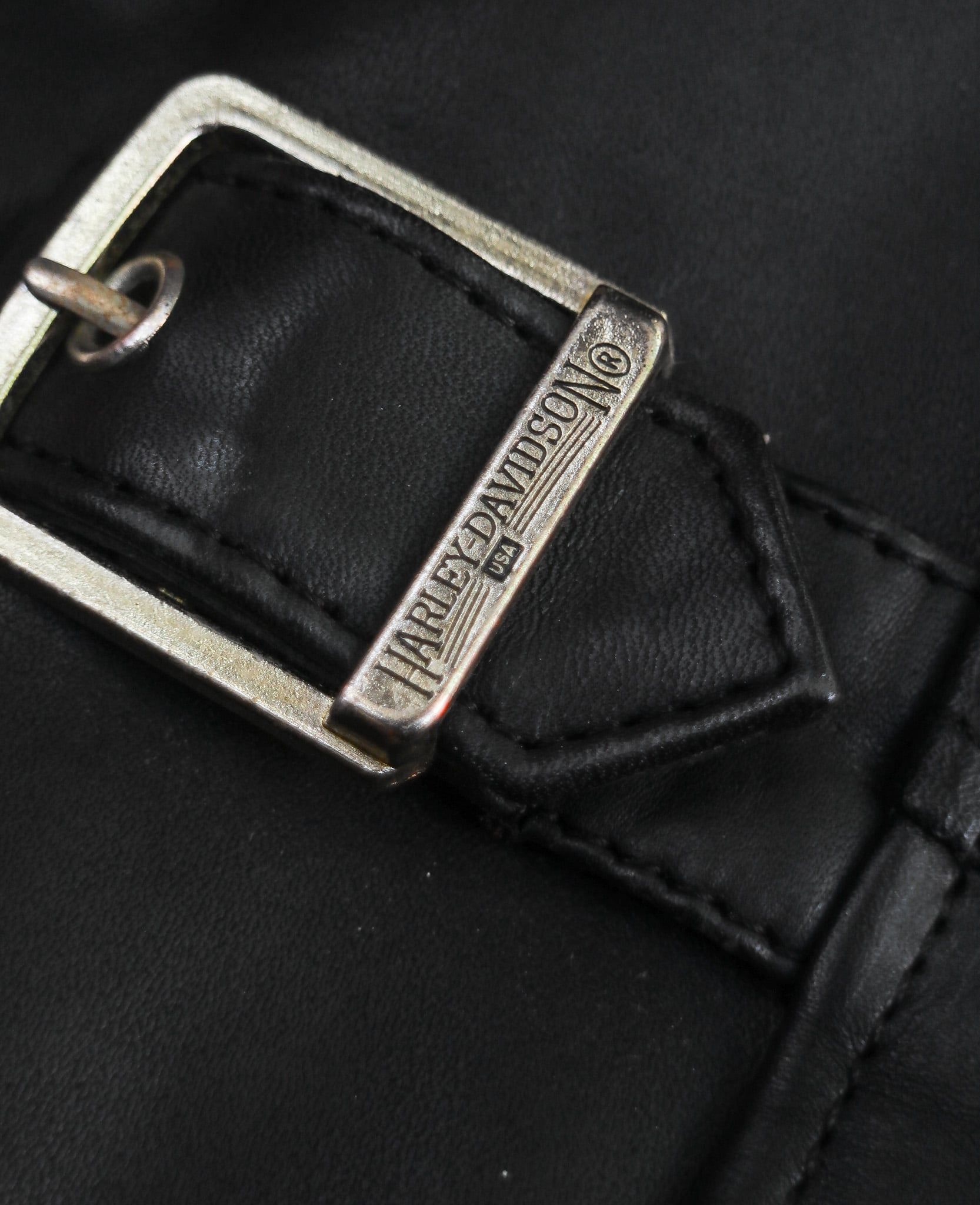  [PASS ĐỒ] - REAL LEATHER CROPPED JACKET - HARLEY-DAVIDSON 