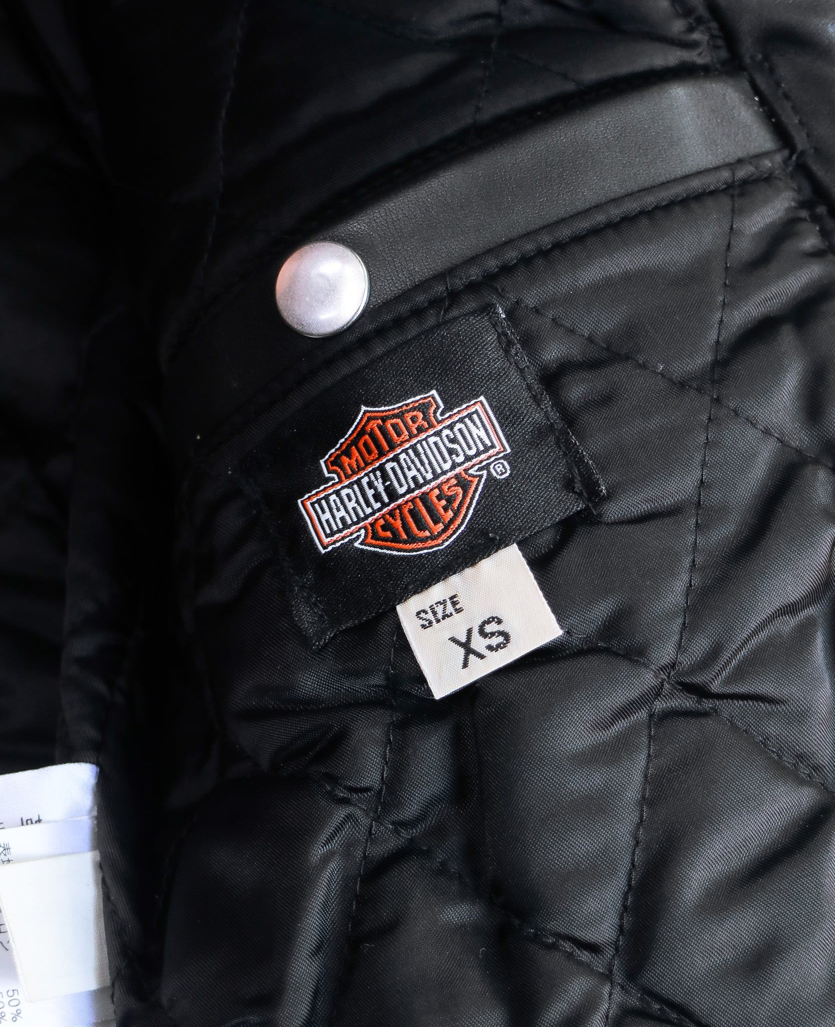  [PASS ĐỒ] - REAL LEATHER CROPPED JACKET - HARLEY-DAVIDSON 